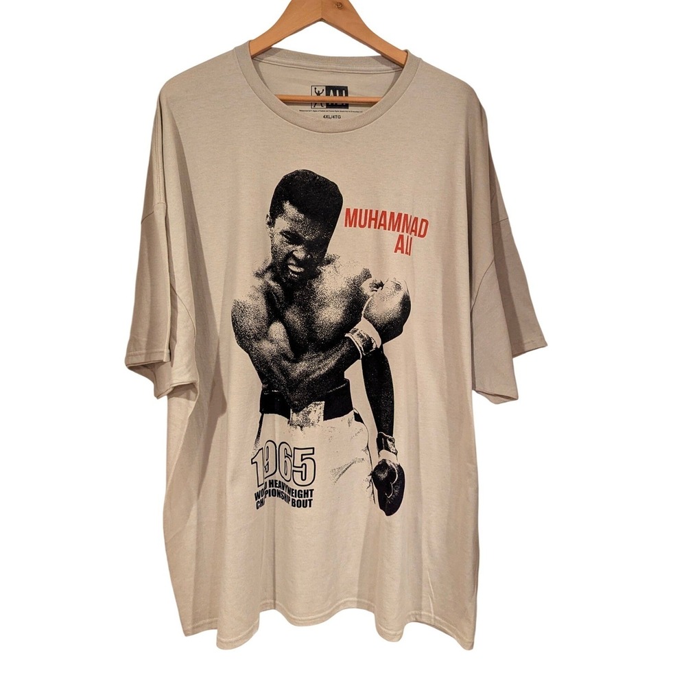 Muhammad Ali‎ 1965 World Heavyweight Championship Boxing T Shirt 4XL